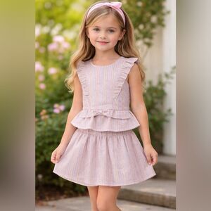 🔥 Andy & Evan girls kids 2 pc set  Sz 5  New